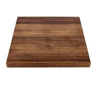 Bolero gr324 tablero de la mesa, 48 mm, 600 mm, cuadradas, (madera de roble), estilo rústico
