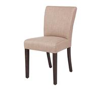 Bolero gr367 contemporáneo silla de comedor, Beige (Pack de 2)
