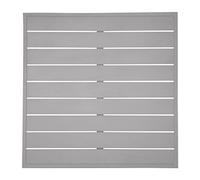 Bolero Mesa de Aluminio Gris Claro - 700mm Cuadrado