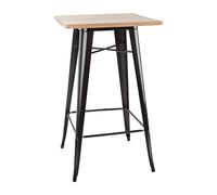 Bolero Mesas, Acero, Black, 1040mm x 600mm x 600mm