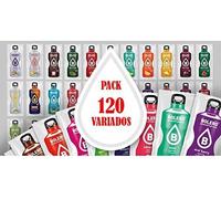 Bolero Mix 120 - Bolsitas de coco, almendra y melón, color naranja y rojo