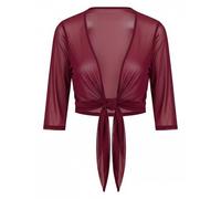 Bolero Mujer Festivo Gasa Manga Corta Chaqueta Bolero Elegante Chaqueta Bolero Frente Abierto Ligera Chaqueta de Hombro Manta Capa de Hombro Casual Chaqueta de Verano Blazer Shrugs Top para Vestido, O