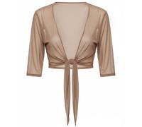 Bolero Mujer Festivo Gasa Manga Corta Chaqueta Bolero Elegante Chaqueta Bolero Frente Abierto Ligera Chaqueta de Hombro Manta Capa de Hombro Casual Chaqueta de Verano Blazer Shrugs Top para Vestido, O