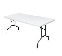 Bolero U579 - Mesa multiusos rectangular plegable Bolero 183 cm