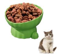 Boles De Comida para Gatos Elevados - Amigable con Los Bigotes Antiderrame Ancho,Bebedero Lento para Gatitos | para Interior Exterior Casa Apartamento Agua Comida Snack