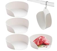 Boles De Preparación De Alimentos - Tabla De Cortar Con Tazones Para Servir | Juego de 5 Piezas Utensilios Cocina Almacenamiento Casa Restaurante Ensalada Fruta Verdura Postre