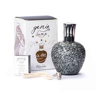 Boles d'olor - Genie Lamp Elipse Mosaic Negro - Lámpara aromática catalítica 430ml. | Quemador catalítico con mecha para purificar el aire.