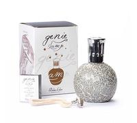 Boles d'olor - Genie Lamp Sphere Mosaic Blanco - Lámpara aromática catalítica 300ml. | Quemador catalítico con mecha para purificar el aire.