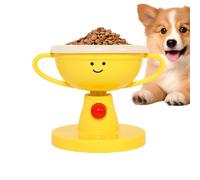 Boles Elevados Para Comida De Gato | Estación de Alimentación para Mascotas Pequeña con Altura Ajustable en 5 Niveles Antideslizante | Cuencos Altos para Gato | Para Comer De Pie Alimentos Agua Famili