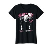 Boletos Oficiales de Machine Gun Kelly para mi caída Camiseta, Mujer, Negro, M