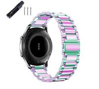 BOLEXA acero inoxidable correa reloj 20mm 22mm Quick Release Stainless Steel Watch Strap Metal Folding Buckle Watch Accessories(Color,22mm)