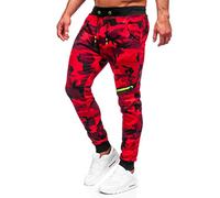 BOLF Hombre Pantalón Cargo Deportivo Pantalones De Chándal Jogger Pantalones Holgados de Deporte Estampado Entrenamiento Fitness Jogging Slim fit Estilo Urbano Mix 6F6