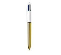 BIC 4 Colores Shine Bolígrafo dorado