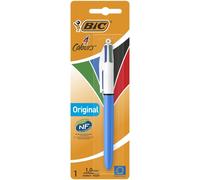 Bolígrafo BIC 4 Colours Original 802077 Retráctil Multifunción 1mm Cuerpo Azul 4 Tintas