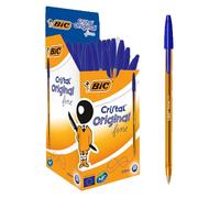 BIC Cristal Fine Bolígrafo Azul (0.3mm)