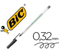 Bolígrafo Bic Ecolutions Round Stic Negro - BIC