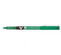 Bolígrafo Roller PILOT V-5 Verde
