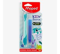 Bolígrafo borrable tinta azul con 2 recambios Kidy Learn Maped