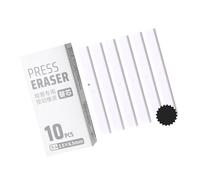 Bolígrafo borrador retráctil con punta para uso escolar y de oficina, estuche, sin clics en diseño, estuche para bolígrafo que libera manchas