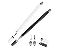 Bolígrafo capacitivo con punta de disco ergonómico, agarre ergonómico, sensibilidad capacitiva, para teléfono y dispositivos táctiles, herramienta de escritura creativa