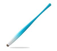 Bolígrafo capacitivo para pantallas táctiles, punta antiarañazos, lápiz capacitivo sensible, tela de fibra y punta de goma elástica