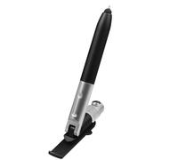 Bolígrafo capacitivo plegable, soporte para teléfono con luz LED, soporte móvil ajustable, herramienta de pantalla táctil para dispositivos, perfecto para escribir, navegar y usar en el escritorio