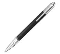 boligrafo caran d-ache varius ivanhoe cota de malla acero negro placado rodio con estuche punta media