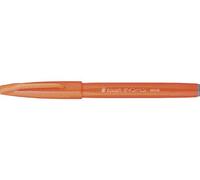 Pentel - Rotulador Pentel Touch con punta de pincel. Color naranja. - Pack de 10