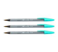 Bic 122268 Boligrafo Bic Cristal Fun 1,6 Mm, Turquesa
