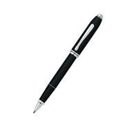 Bolígrafo Cross Premium Townsend lacado en negro con detalles chapados en rodio