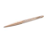 Bolígrafo Crystalline, Tono oro rosa, Baño tono oro rosa OS