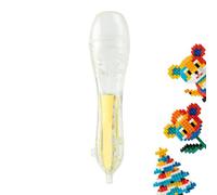 Bolígrafo cuentas para planchar con estuche - Dispensador de abalorios para manualidades pixel art | Especialmente diseñado en 2,6 mm pequeñas piezas y función presión | Para niños, jóvenes-y-adultos