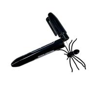 Bolígrafo de araña maliciosa - accesorio realista de tamaño bolsillo, broma de engaño, bolígrafo de araña falsa, regalo para mujeres, hombres, familia, compañeros de trabajo, cumpleaños, Navidad
