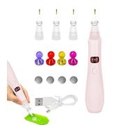 Bolígrafo De Arte De Diamante Eléctrico 2025 | Modos De Succión Ajustable Inalámbrico Con Bomba De Vacío | Herramienta Aplicadora De Rhinestone Para Manualidades De Bricolaje | Dibujo Portátil Y A