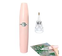 Bolígrafo de arte de gemas al vacío para pintor, kits de arte de gemas para adultos, suministros de manualidades con modos ajustables para mujeres, niños, familia