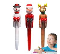 Bolígrafo de Boxeo - Bolígrafos Divertidos, Bolígrafos de Boxeo | 3 Bolígrafos Interactivos para Reducir el Estrés, Pluma Infantil, Instrumento de Escritura Creativa, Material Escolar, PE