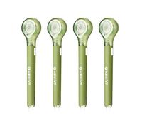 Bolígrafo de cinta correctora de 6 x 5 mm para tomar notas, manualidades, diario, paquete de 4 recambios recargables de color blanco