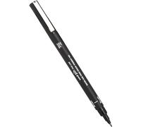 Bolígrafo de dibujo de punta fina, color negro, con pincel, tamaño individual