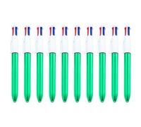 Bolígrafo De Diseño Retráctil Multicolor Bolígrafo De Colores 4 En 1 Para Aprendizaje Escolar Y Eficiencia Laboral 10 Uds.