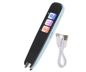 Bolígrafo de Escáner Inteligente, Lápiz de Lectura Resaltador Inalámbrico con Pantalla Táctil de Batería, Pluma de Escaneo de Traductor de Idiomas Eficiente para Aprender