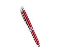 Bolígrafo de escritura suave con iluminación LED y diseño de capacidad de lápiz capacitivo para turnos nocturnos y actividades al aire libre