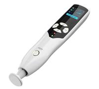 Bolígrafo de extracción de lunares portátiles, lápiz de levantamiento de la piel con plasma manchas, cabezal de reemplazo con 7, configuraciones de nivel de intensidad, pantalla LCD, para el cuidado d