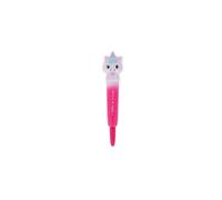 Legami - Bolígrafo de gel antiestrés - Squeezies, papelería para escribir, relajarse, concentrarse, bolígrafo antiestrés, súper suave, tinta negra, punta de 1 mm de diámetro, tema de unicornio
