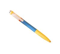 Bolígrafo de gel de pato de dibujos animados de 0,5 mm, punta giratoria, bolígrafo de gel de secado rápido, escritura suave para escribir trabajos creativos