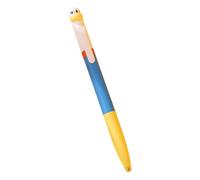 Bolígrafo de gel de pato de dibujos animados para escribir, anotar, diario, punta de 0,5 mm, giro para abrir y cerrar, bolígrafo de gel de secado rápido, escritura suave, trabajo creativo