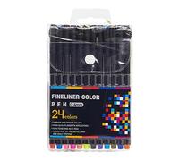 Bolígrafo de gel multicolor de 0,4 mm con punta de 0,4 mm, para tomar notas, diario, álbumes de recortes, libros de colorear, bolígrafos para colorear para artistas