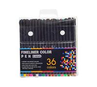 Bolígrafo de gel multicolor de 0,4 mm con punta de 0,4 mm, para tomar notas, diario, álbumes de recortes, libros de colorear, bolígrafos para colorear para artistas