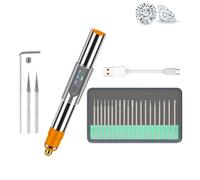 Bolígrafo de grabado eléctrico, bolígrafo de grabado para todos los materiales | Pluma de grabado para grabado,Kit de bolígrafo de grabado, herramienta de grabador manual, herramienta giratoria de