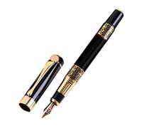 Bolígrafo de metal con grano de madera, estilo retro, para escribir ejecutivos, negocios, mujeres y hombres