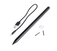 Bolígrafo de pantalla táctil de larga duración 4096 niveles de sensibilidad, cuerpo de aluminio, capacitivo para tabletas, bolígrafo digital capacitivo recargable